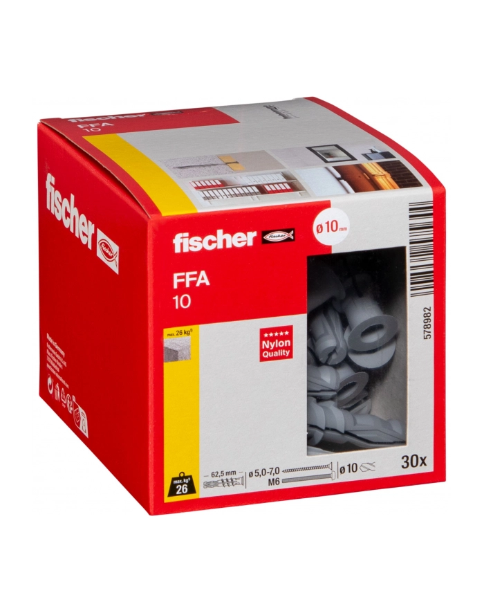 Fischer FFA 10 Kotwy do Betonu 30 szt. główny