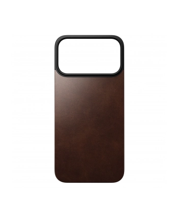 Nomad Magn. Leather Back MagSafe iPhone 17 Pro Max Rustic brown H