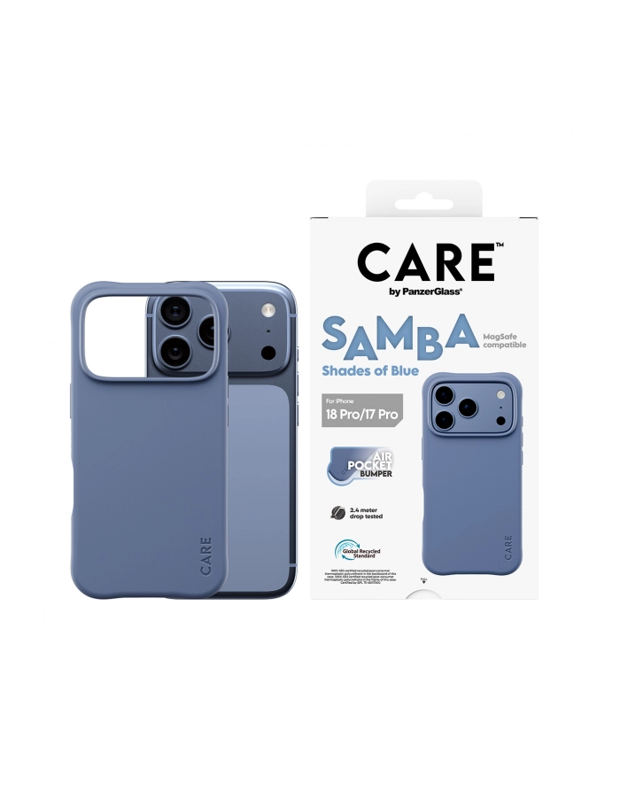 CARE by PanzerGlass Samba etui iP17/18 Pro Shades of blue MS główny
