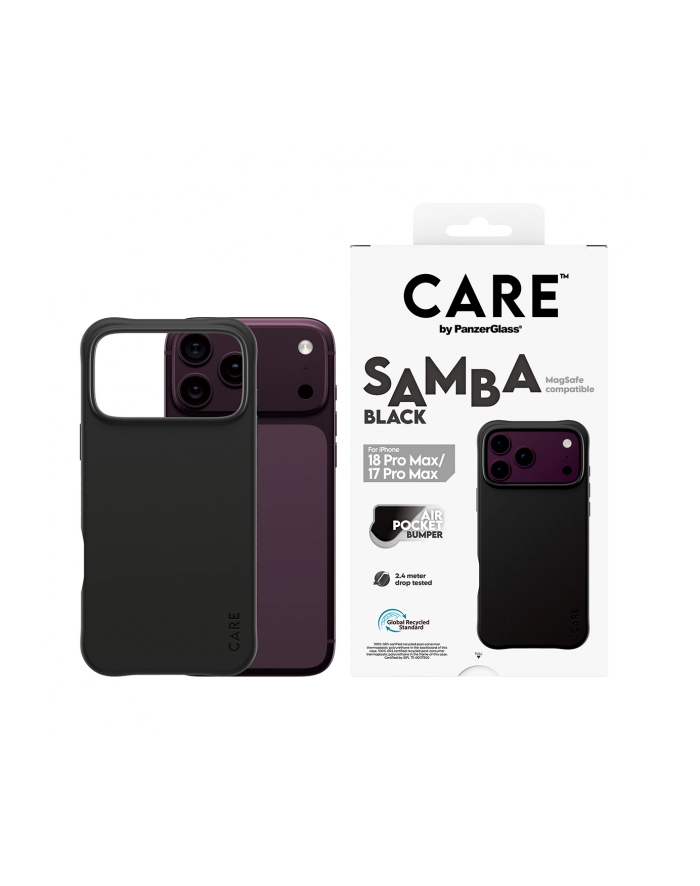 CARE by PanzerGlass Samba etui iP17/18 Pro Max czarny MS główny