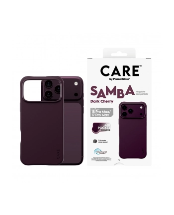 CARE by PanzerGlass Samba etui iP17/18 Pro Max Deep Purple MS