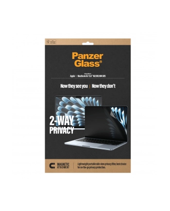 PanzerGlass Apple MacBook Air 13.6' Magn.2-way Privacy PET