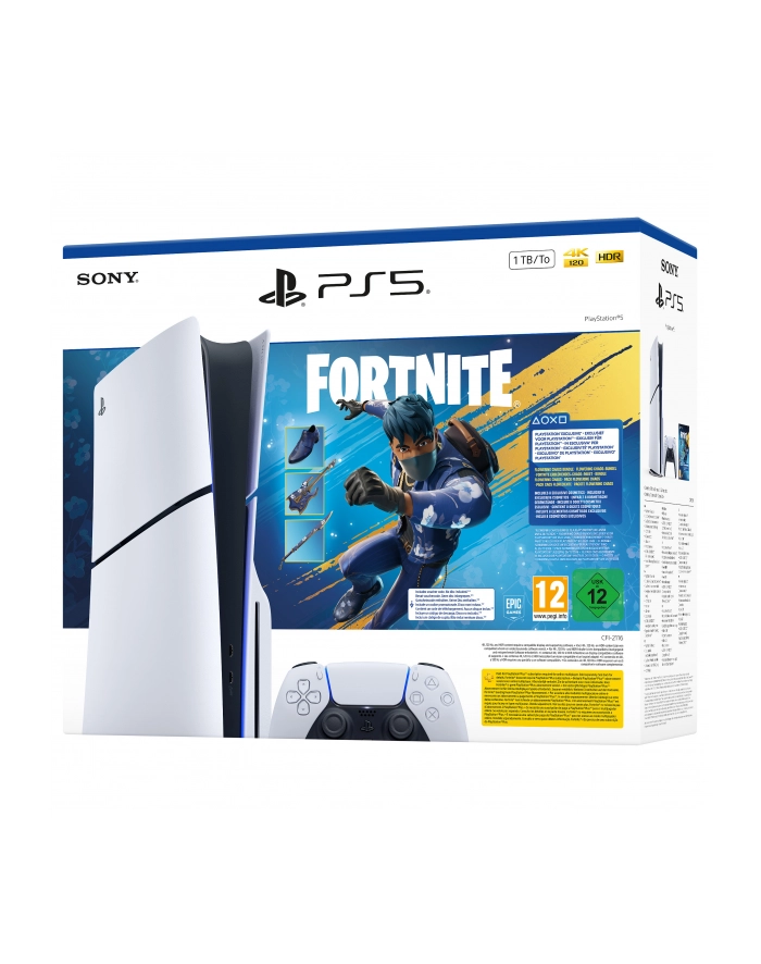 Sony Playstation 5 Slim 1TB Disc + Fortnite Flowering Chaos USK12 główny