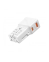 Mobile Origin Travel adapter 25W EU/US/UK/AU, bialy - nr 12