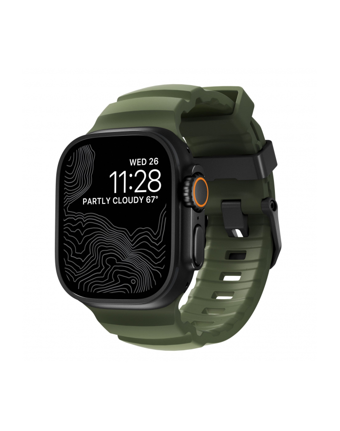 Nomad Rocky Point Band 42/44/45/ 49mm Forest Connector czarny główny