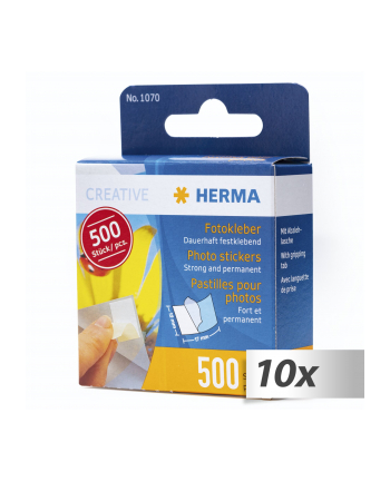10x1 Herma Naklejki 500 sztuk w Kartonie 1070
