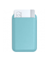 Satechi Magnetic Wallet Stand MagSafe Light blue - nr 3