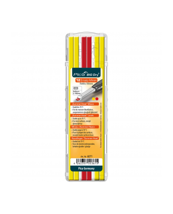 pica-marker Pica BIG DRY Minen-Set SUMMER HEAT zolt/czerwony