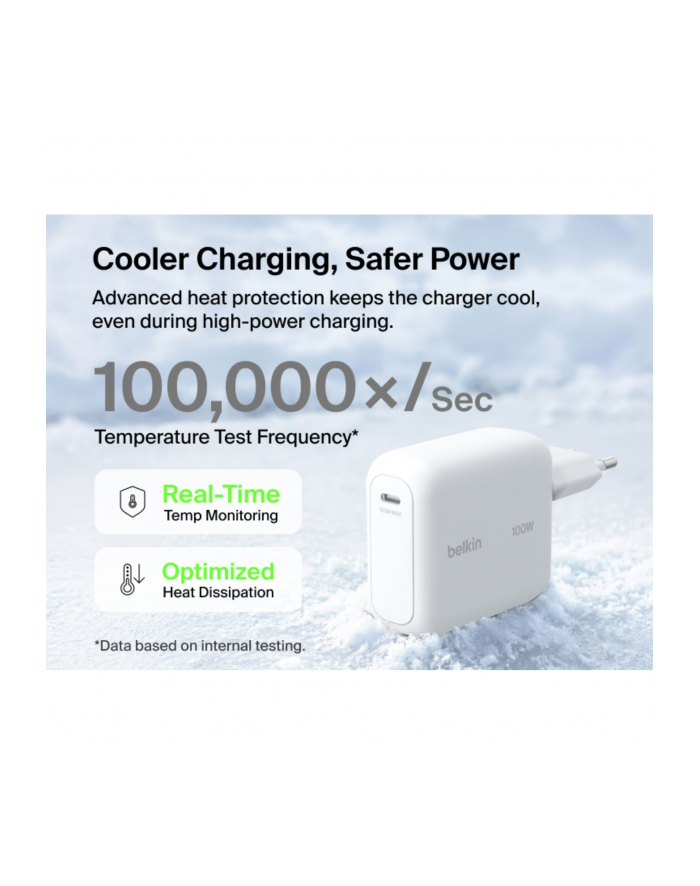 Belkin BOOSTCharge 100W USB-C GAN kla.St+Kab.w.WCH025KQ1.5WHB6 główny