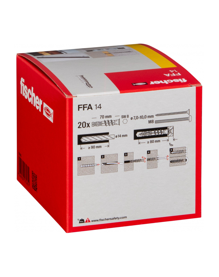 Fischer FFA 14 Kotwy do Betonu 20 szt. główny