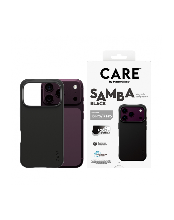 CARE by PanzerGlass Samba etui iP17/18 Pro czarny m. MagSafe główny