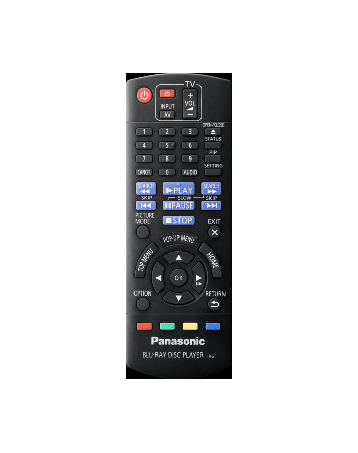 Panasonic DMP-BDT167AG czarny główny