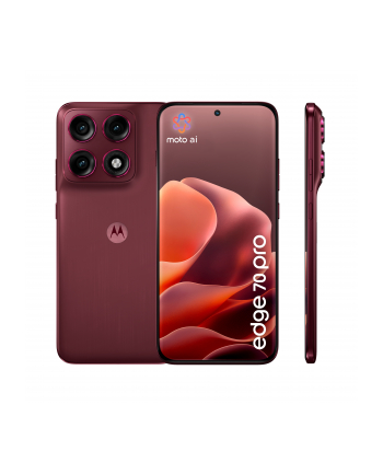 Motorola edge 70 pro PANTONE zinfandel
