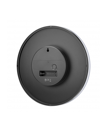 Braun BC 26 B czarny zegar scienny kwarcowy