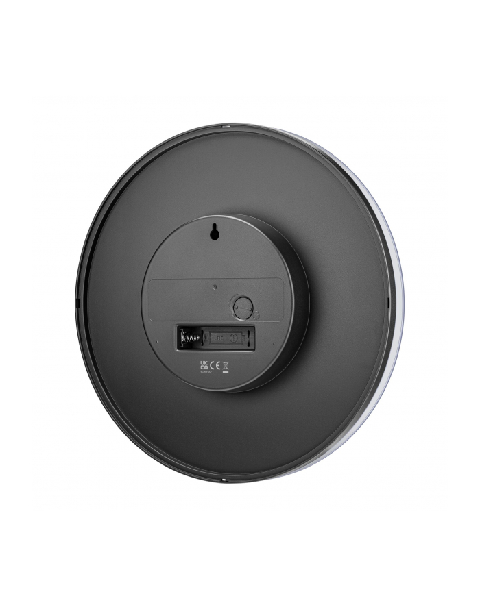 Braun BC 26 B-DCF czarny zegar scienny sterowany rad. główny