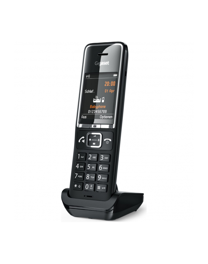 Gigaset Comfort 550HX czarny/chrom główny