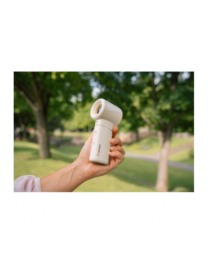Verbatim Cool ´n´Go Aqua Breeze Handheld Fan bialy/srebrny 32344 główny