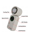 Verbatim Cool`n´Go Ice Touch Pro Wentylator Reczny bia/sreb 32346 - nr 18