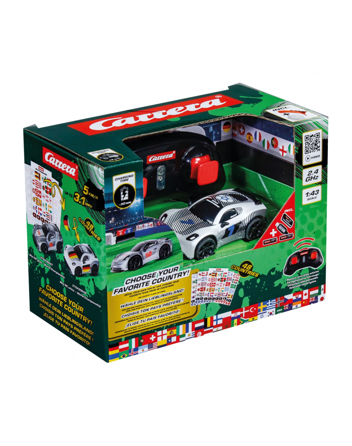 Carrera 2,4GHz Mini RC BIAŁY World Championship główny
