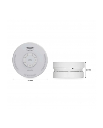 Alecto SD530 czujnik dymu z 5 Letnia Bateria
