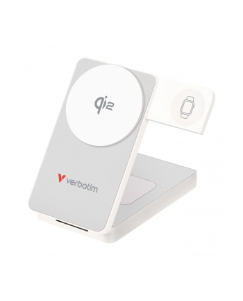Verbatim Foldable 3-w-1 magnet. Bezprzew PB 10000mAh bialy 32296