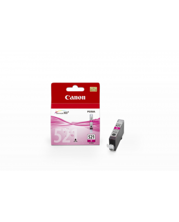 Tusz Canon CLI521M magenta BLISTER with security | iP3600/iP4600/MP540/MP620/MP6