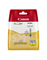 Tusz Canon CLI521Y yellow BLISTER with security | iP3600/iP4600/MP540/MP620/MP63 - nr 13