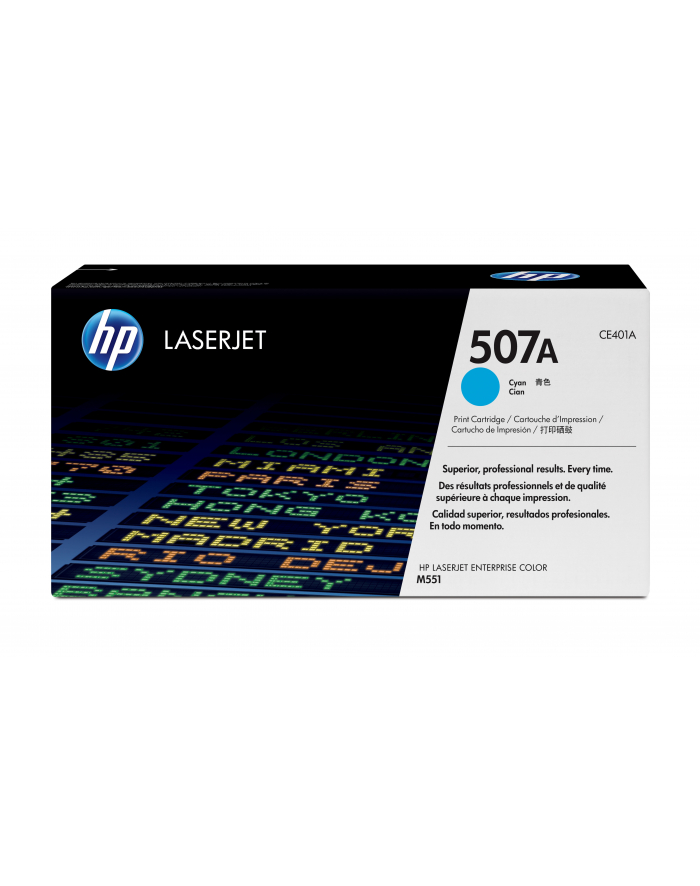 Toner HP 507A cyan główny