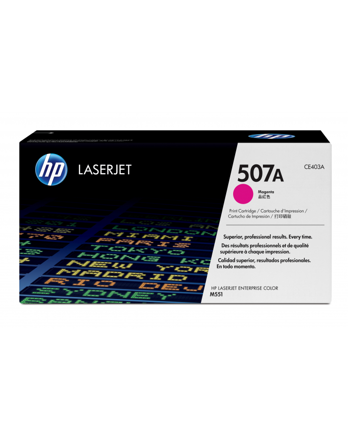 TONER HP 507A magenta główny