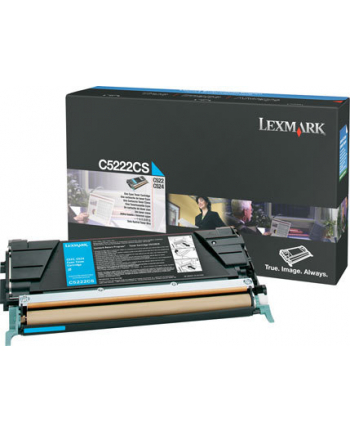 Toner Lexmark cyan | 3000str | C522/C524