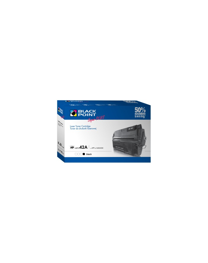 Toner Black Point Super Plus LBPPH42A | HP Q5942A | 13200 str | HP LJ  4250 główny