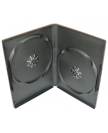 DVD box 100pack na 2xDVD czarny-case tl. 14mm