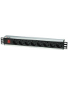 Intellinet BLACK listwa zasilająca rack 19'' 230V/10A 8xEURO 3m - nr 18