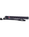 Intellinet BLACK listwa zasilająca rack 19'' 230V/10A 8xEURO 3m - nr 19