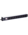 Intellinet BLACK listwa zasilająca rack 19'' 230V/10A 8xEURO 3m - nr 21