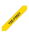 Taśma Brother 9mm BLACK  ON YELLOW FLEXIBLE ID - nr 12
