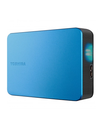 Dysk zewnętrzny Toshiba CANVIO FLEX 4TB METALLIC BLUE 4TB (HDTX240EPCCA)
