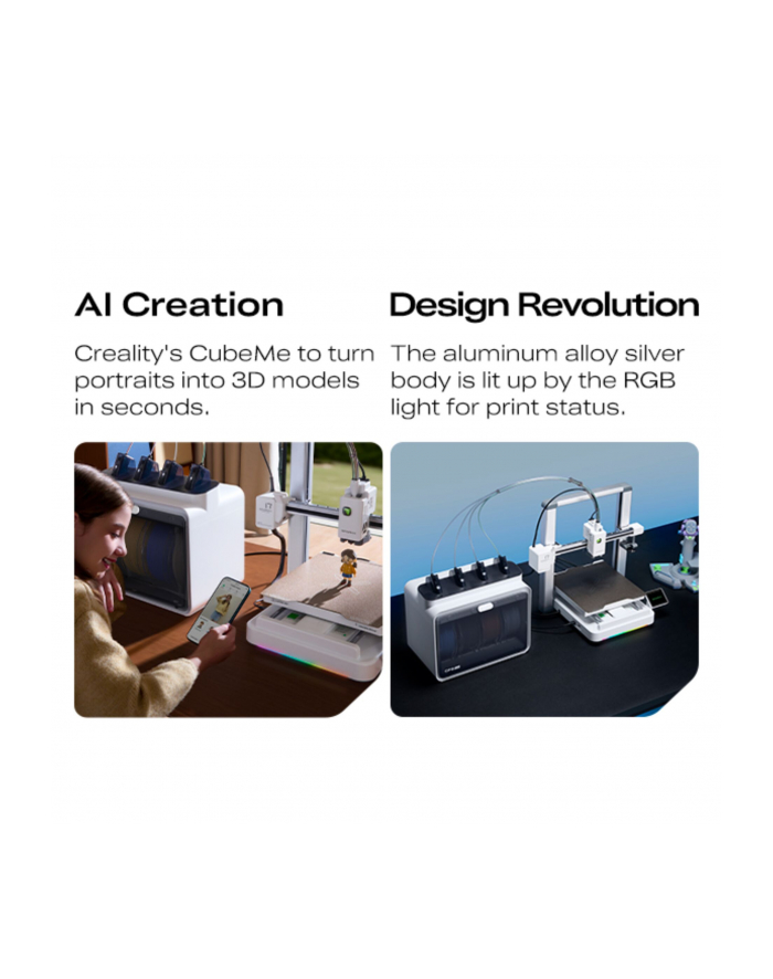 Creality Spark I7 Combo 3D Drucker główny