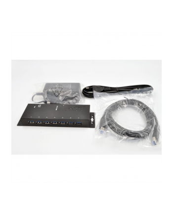 Hub USB Exsys EX-1188HMS-3 Hub 7 portów Usb metalowy przeciwprzepięciowy 15KV Esd (15063391)