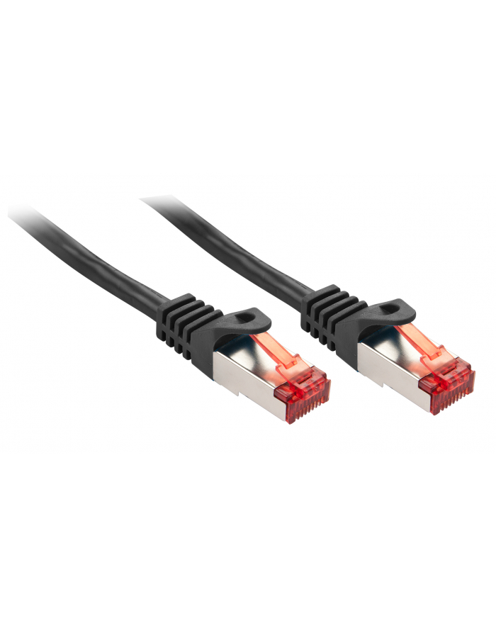 LINDY RJ-45/RJ-45 kat.6 Czarny 1.5m (47373) główny
