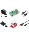 Mikrokontroler Raspberry Pi 4B - 8GB - Zestaw Pełny z Biało-Czerwoną Obudową (SIRPI4BFULL8GB) - nr 1
