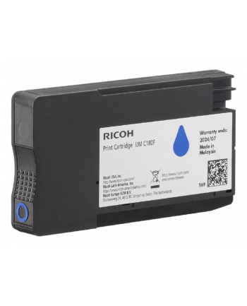 Toner oryginalny Ricoh 408518 Cyjan (444713)