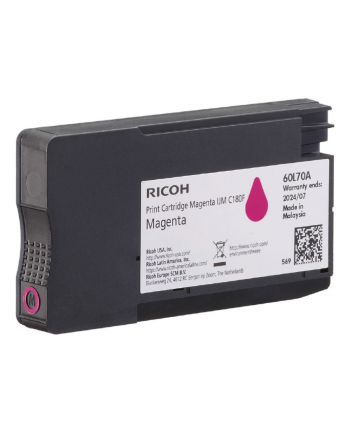 Toner oryginalny Ricoh 408519 Purpurowy (444714)