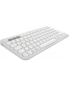 Logitech 920-012204 klawiatura Dołączona myszka Uniwersalne RF Wireless + Bluetooth QWERTZ Niemiecki Biały (920012204) - nr 3