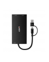 Lindy Konwerter Usb typu A i C na podwójne Hdmi 4K 60 - nr 2