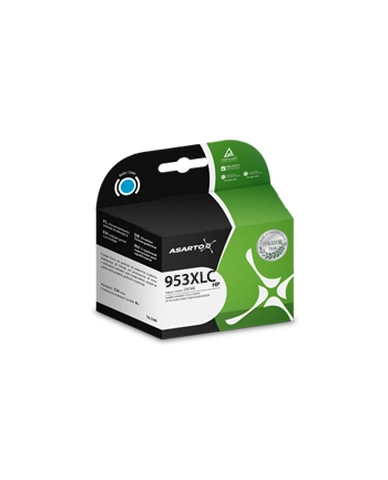 Tusz Asarto do HP 953XLC | F6U16AE | 1600 str. | cyan | REF.