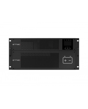 armac Zasilacz awaryjny UPS On-Line 6000VA RACK 10X IEC, USB-B, LCD, metalowa obudowa DUST-FREE