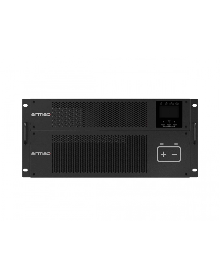 armac Zasilacz awaryjny UPS On-Line 6000VA RACK 10X IEC, USB-B, LCD, metalowa obudowa DUST-FREE główny