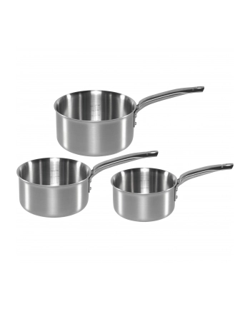 De Buyer Alchimy Stielkasserolle Set 3-tlg. Edelstahl