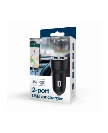 Gembird Usb 2 Portowa 3 1 A Czarna